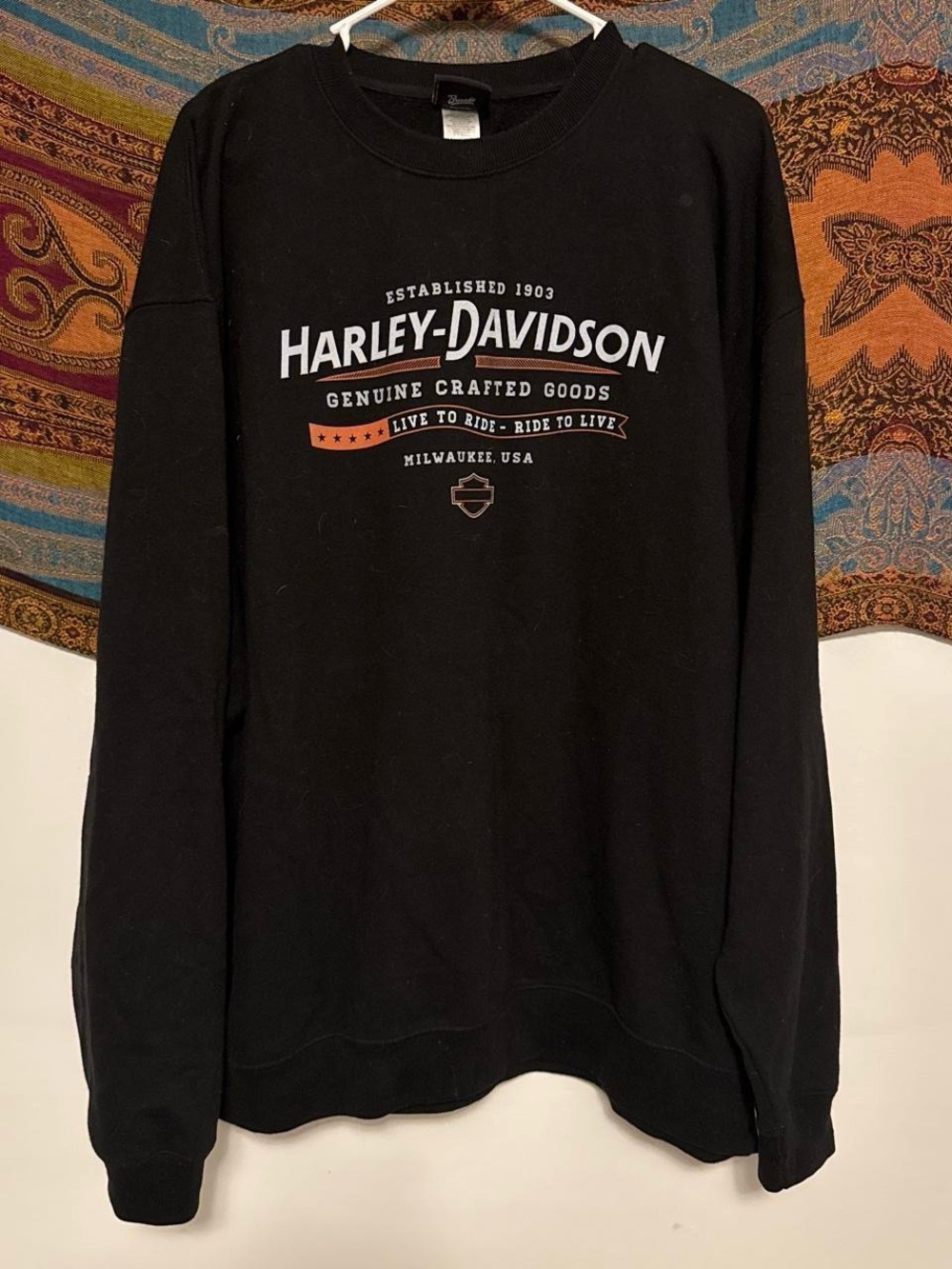 Harley-Davidson Steel City Washington PA XXL Graphic Sweatshirt